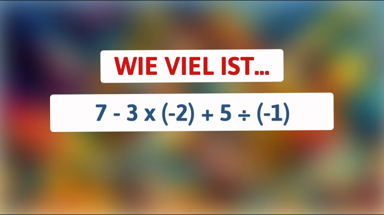 Nur 1 von 100 kann dieses mathematische Rätsel lösen – bist du genial genug?"