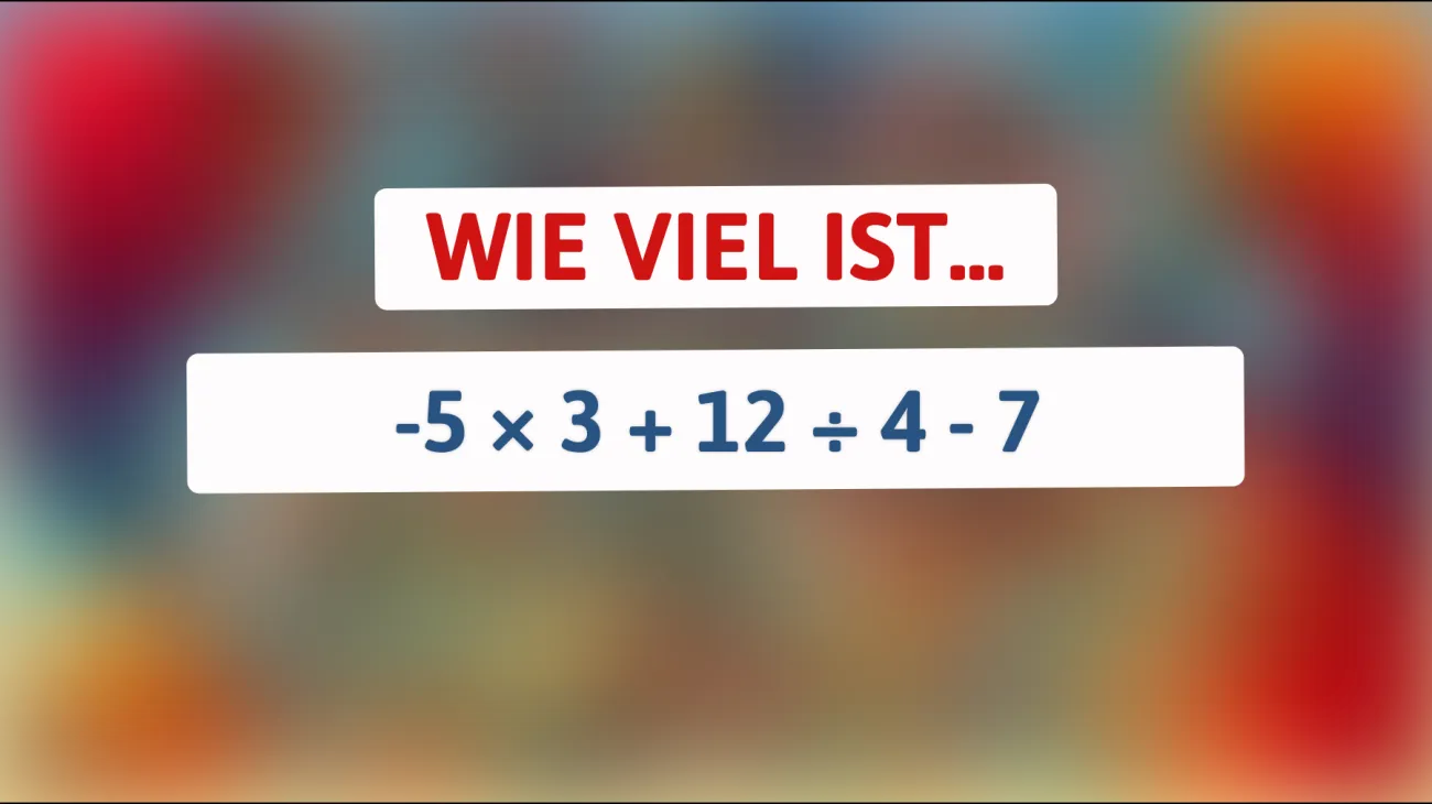 Nur 1 von 10 Menschen kann dieses Mathe-Rätsel lösen—bist du clever genug, die Antwort zu finden?"
